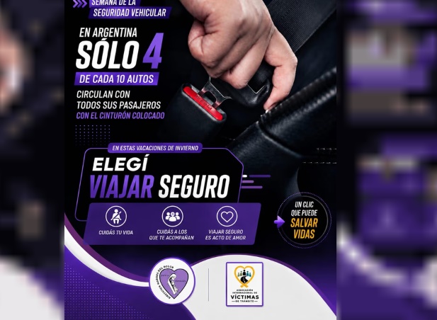 Semana de la Seguridad Vehicular: desde Madres del Dolor renuevan el compromiso con la prevención