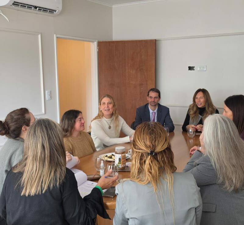 Reunión de trabajo de la Subsecretaría de Políticas de Género y Violencia Familiar en Quilmes
