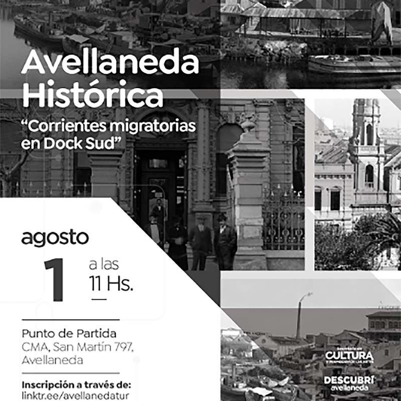 Avellaneda organiza un nuevo recorrido gratuito en bus para conocer su historia y las corrientes migratorias