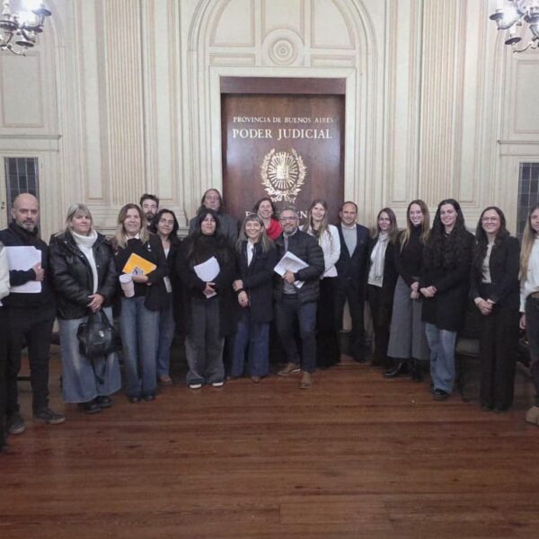 Reunión de trabajo de la Subsecretaría de Políticas de Género y Violencia Familiar en La Plata