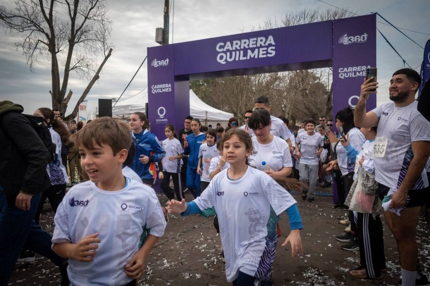Más de 6.000 personas participaron de la Carrera Quilmes por los 360 años de la ciudad