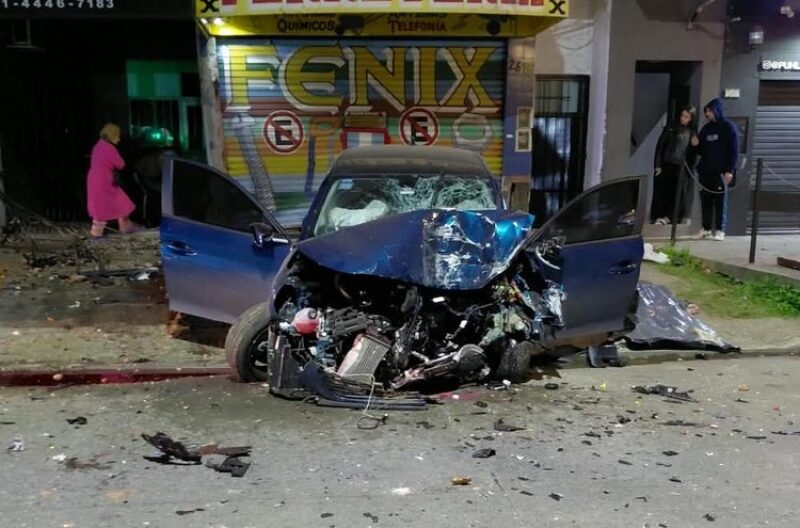 Accidente fatal en Quilmes: embistió una vivienda y murió la conductora