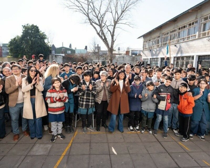 Inauguran nuevas aulas en la Escuela Técnica 1 de Quilmes Oeste