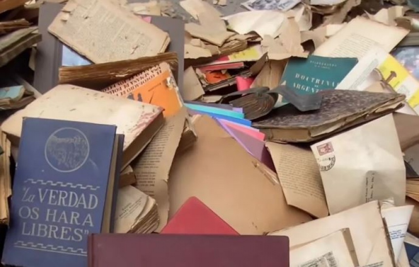 Preocupación en Quilmes por el descarte de documentos y objetos vinculados a un exintendente