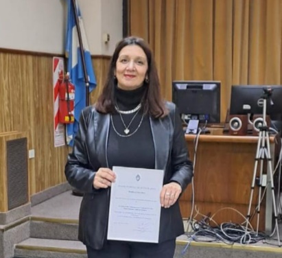 María Julia Isea juró como nueva secretaria del Tribunal Oral N° 4 de Quilmes
