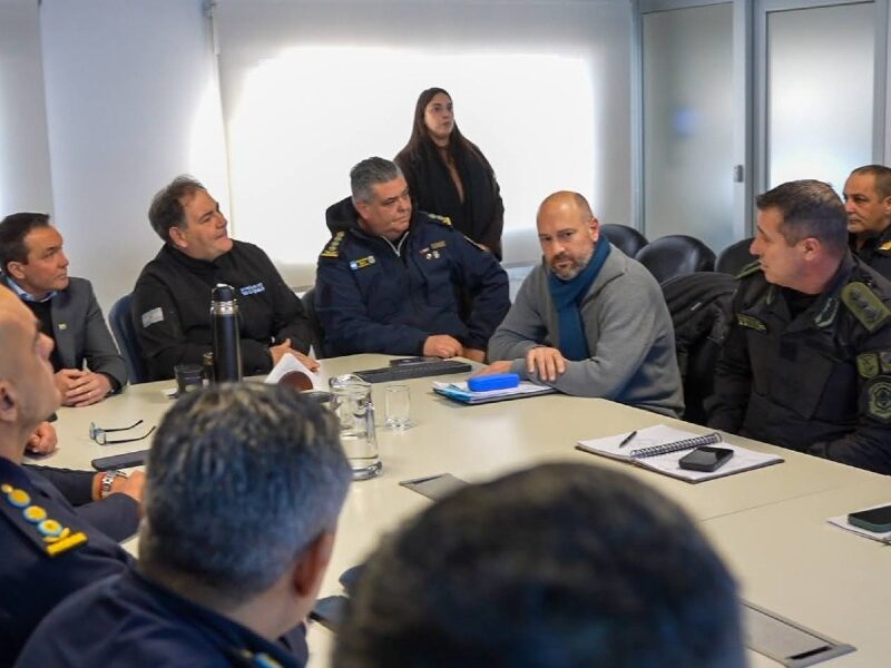 Andrés Watson solicitó al ministro Alonso multiplicar y fortalecer la seguridad en Florencio Varela