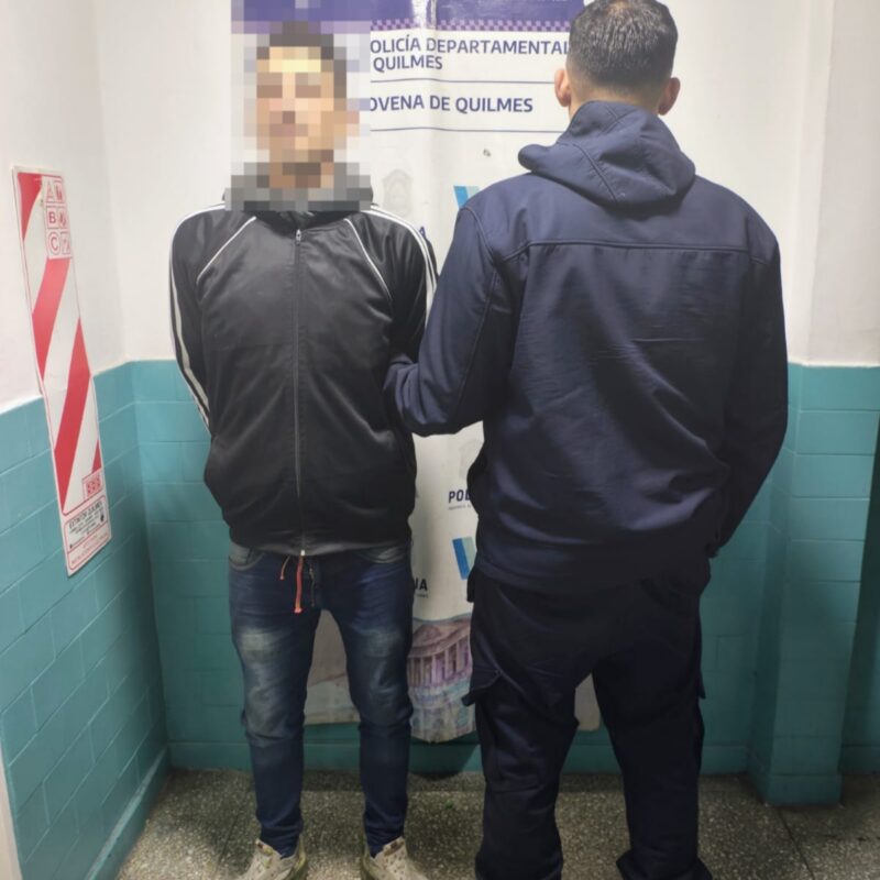 Detuvieron a tres escaladores que se prestaban a ingresar en una casa para robar en Quilmes Oeste