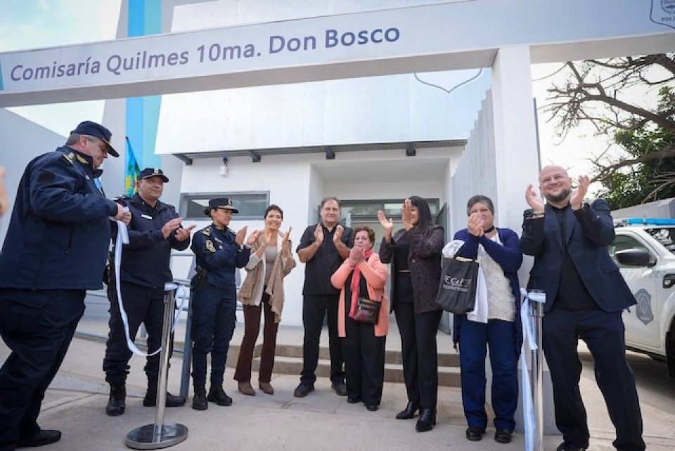 Inauguraron la nueva comisaría 10° de Don Bosco