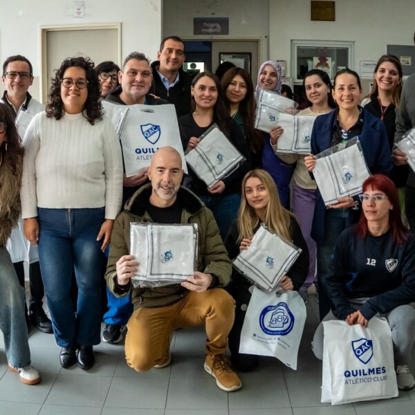 “Bienvenidos a Quilmes”: la iniciativa conjunta entre Quilmes Atlético Club y el Hospital Isidoro Iriarte