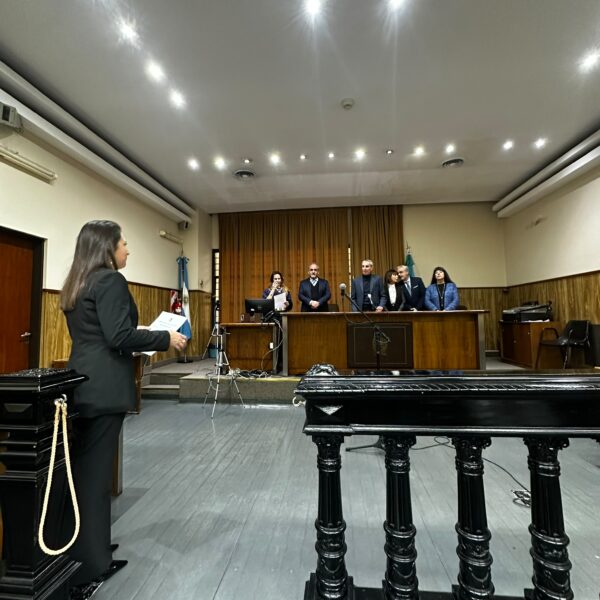 Juzgado Correccional N° 3 de Quilmes: juró la doctora Melina Julio como auxiliar letrada