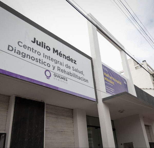 Bernal: Comenzó la construcción del nuevo Centro Integral de Salud Julio Méndez