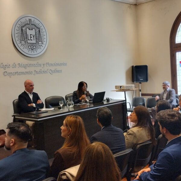 Se realizó la Jornada sobre Inteligencia Artificial, Justicia Penal y Política Criminal en el Colegio de Magistrados de Quilmes